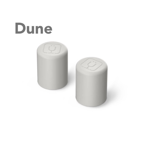 NEW! BRUMATE Dune (Ivory) Magnetic Straw Covers (set of 2) New in Package! - Picture 1 of 12